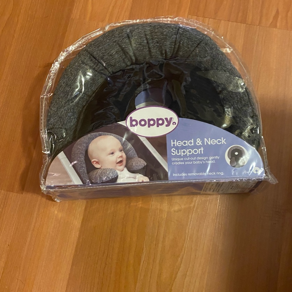Hoppy head and neck support cushion stroller swing etc new